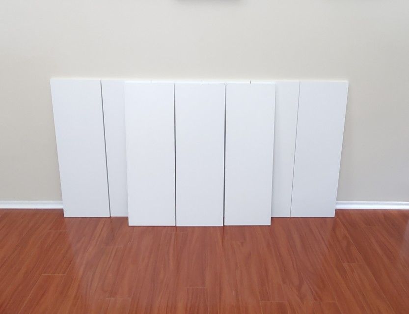 9 White Shelves (Read Description)