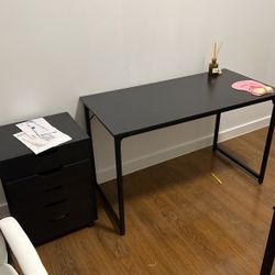 computer desk and storage MOVING OUT SALE