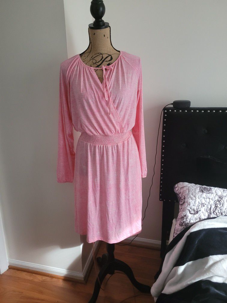 Pink Lularoe Jody Dress