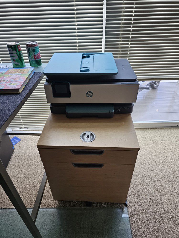 Hp Printer With Filing Cabinet