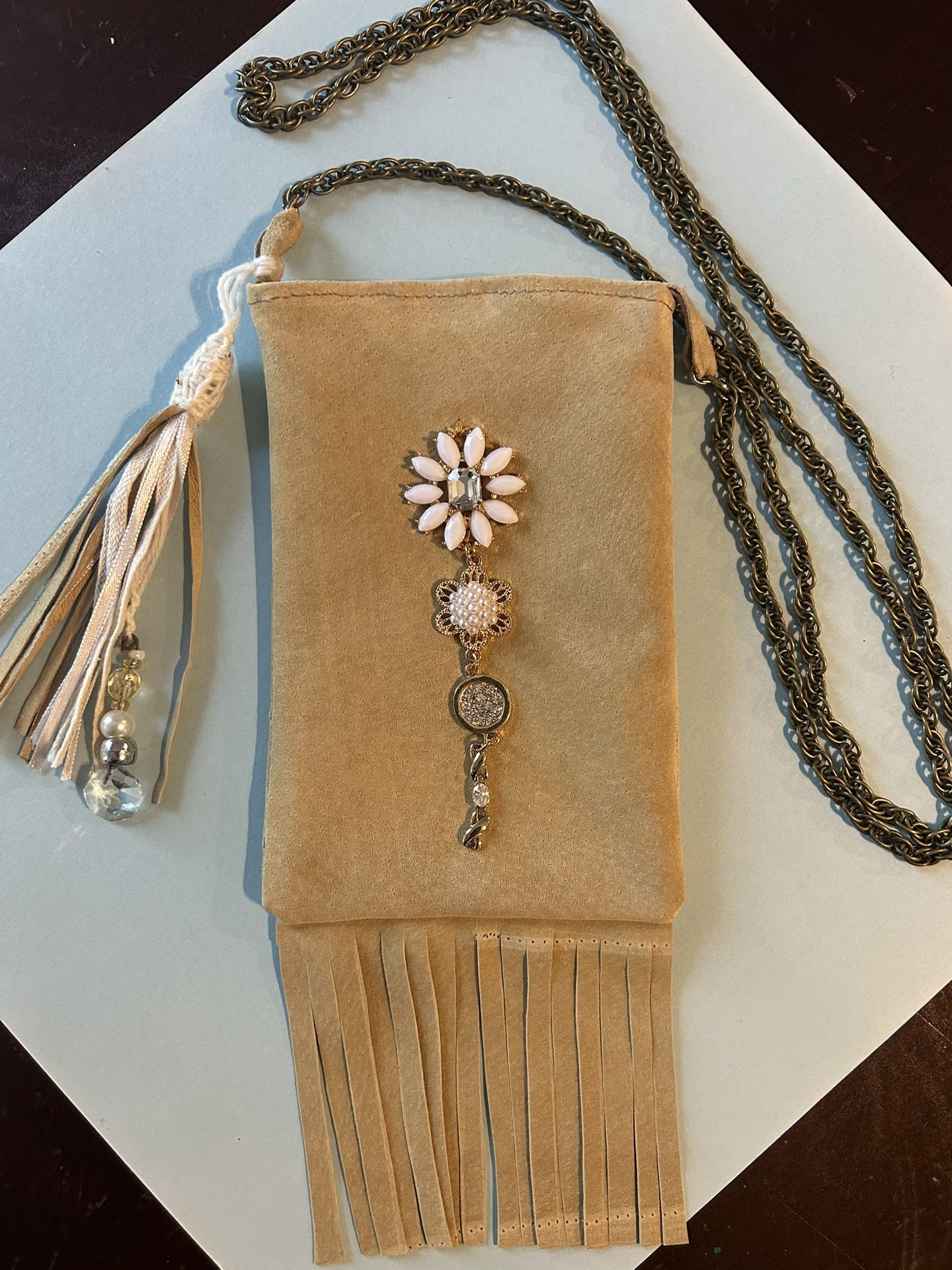 Handmade Boho Phone Purse