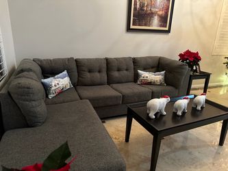 Beautiful two-piece sectional couch