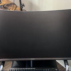 Samsung curved monitor