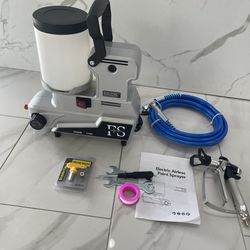 Electric airless paint sprayer