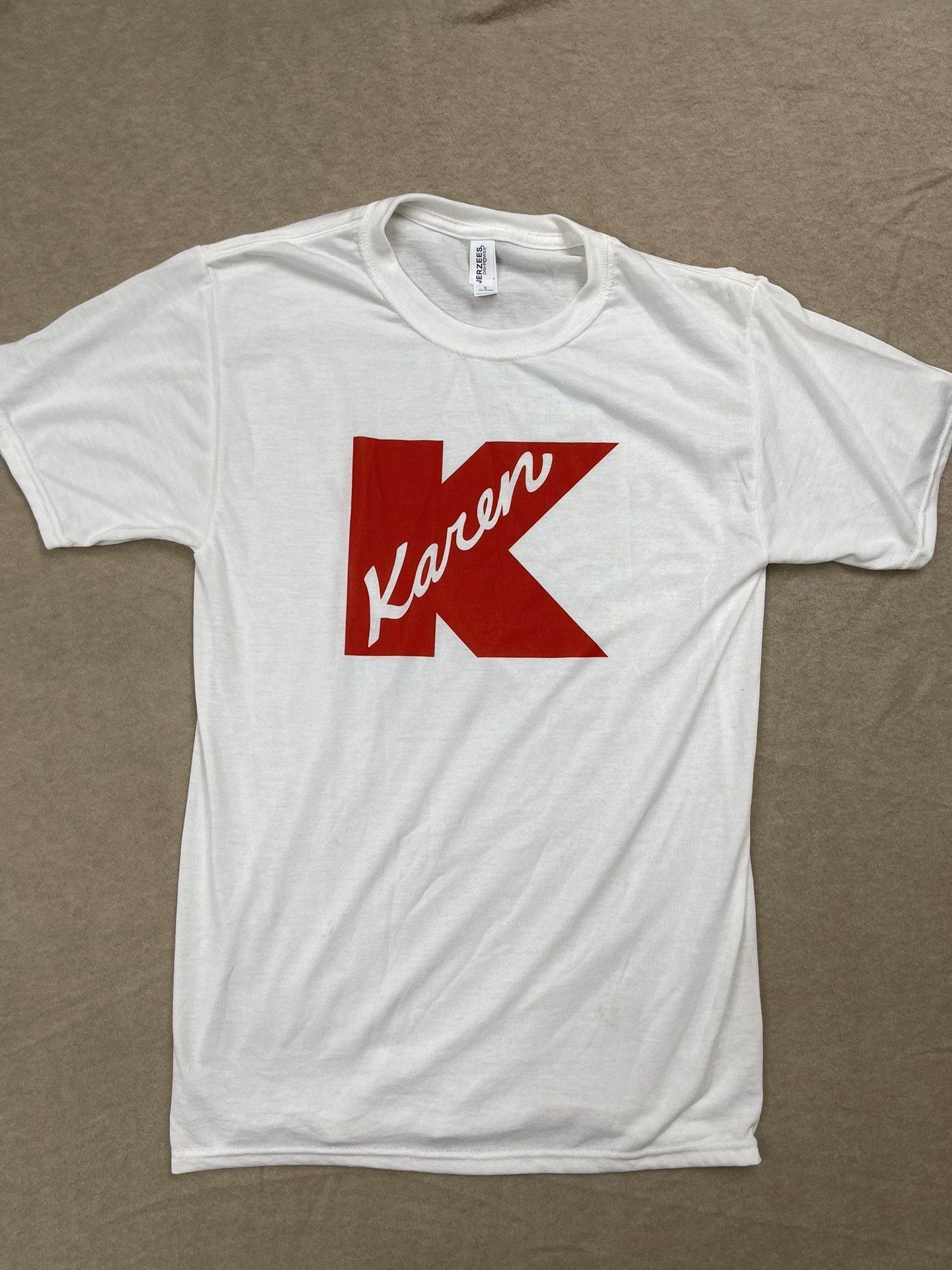 Karen K-Mart Logo Funny Tshirt Size:Small