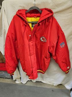 Vintage Starter Kansas City Chiefs Jacket XL $125 Clean Excellent Condition