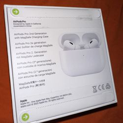 New Sealed Apple AirPods Pro 2nd generation Lightning Cable Version 100% Genuine From Apple Store I Can Come To You 