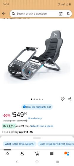 Playseat Logitech Trophy gaming chair - CHEAP