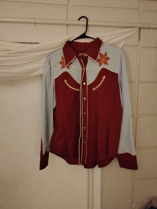 Vintage Retro Western Shirt