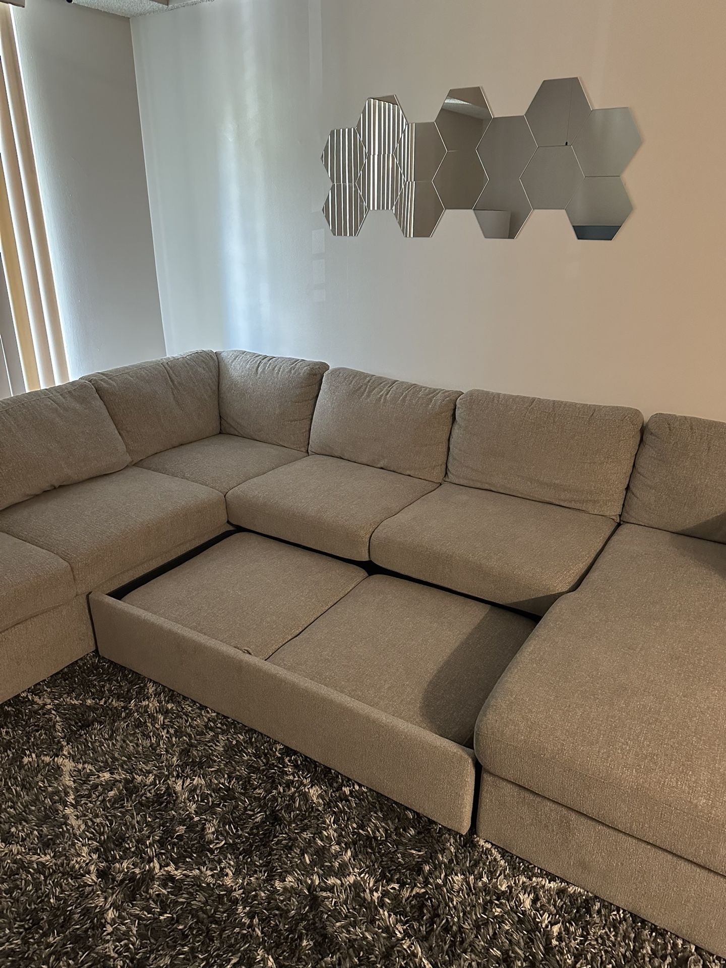 Ridiculously Low Price….like new sectional 