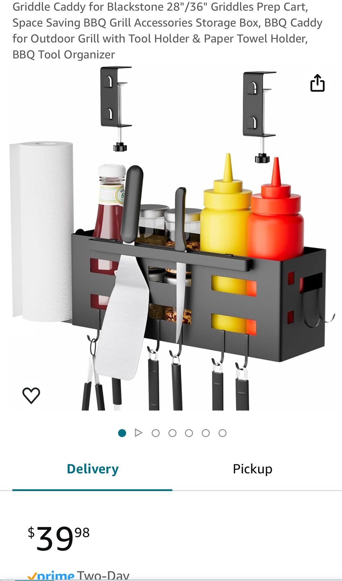 Grill Organizer