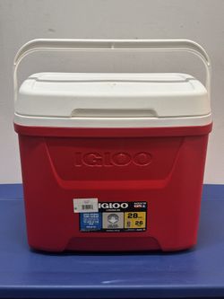 Igloo 28 qt Laguna Ice Chest Cooler - Red
