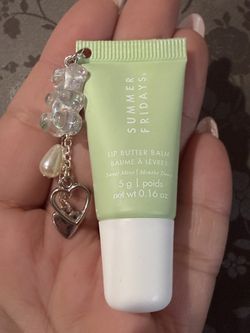 Summer Fridays lip balm with custom charms