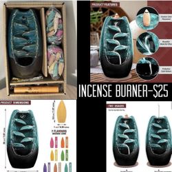 $25 INCENSE BURNER