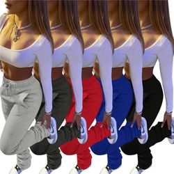 Stacked Jogger Pants