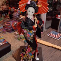 🇯🇵 Japanese Geisha Doll Display Statue 🇯🇵