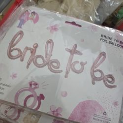 bride to be decorations