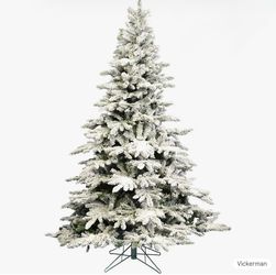 Christmas Tree flocked Vickerman