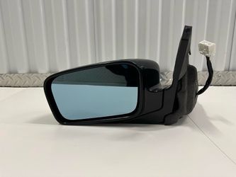 04-06 Acura TL Left Side/ Driver Side Single Mirror With Memory Powered Glass