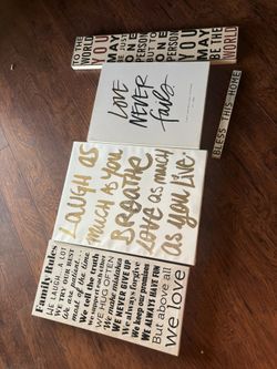 Home Decor Signs