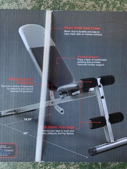 Weider 5.9 slant bench (6 positions)