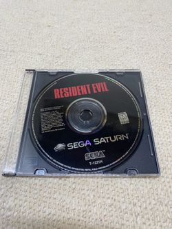 Resident Evil Sega Saturn Disc Only