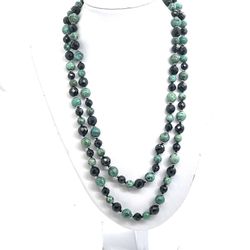 Gemstone And Quartz Necklace Set