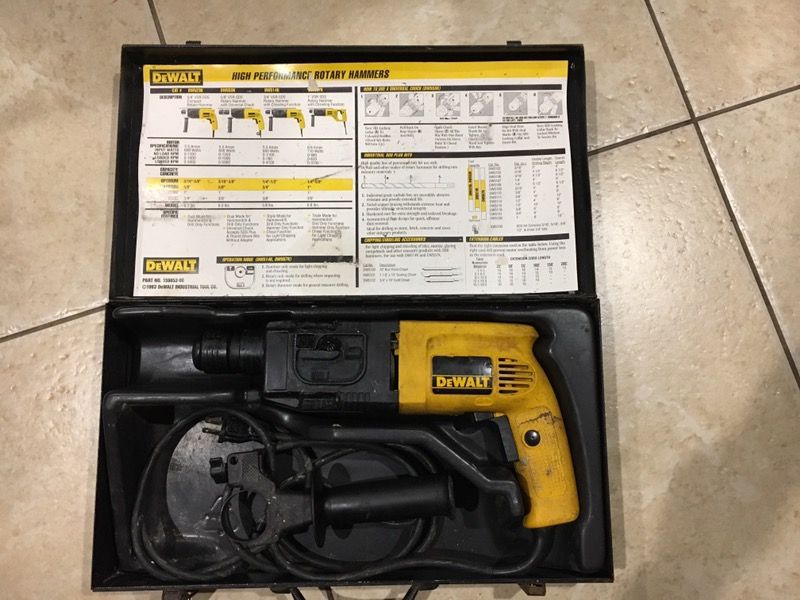 Dewalt DW514 3/4" SDS Rotary Hammer drill