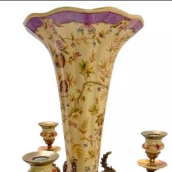 French Style Vase And Candelabra