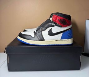 Jordan 1 High OG SP Fragment Union LA Varsity Red Sport Royal Men Size 11