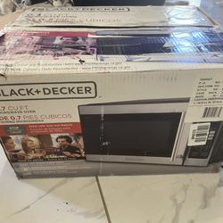 Black And Decker Microwave Stainless Steel 