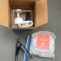 Nail Extension Kit with UV LED Lamp