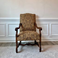 Vintage Kincaid Furniture Paisley Armchair - Traditional Style