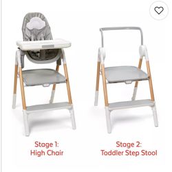Skip Hop Sit-To-Step High Chair