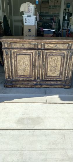 Wooden Entertainment center