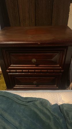 Drawer/nightstand Old Wooden, used.