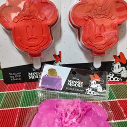 Minnie Mouse Ice Cream Molds And Sandwich Press 3 For $11