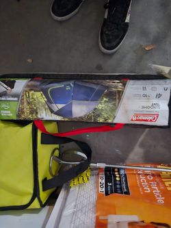 Coleman tent