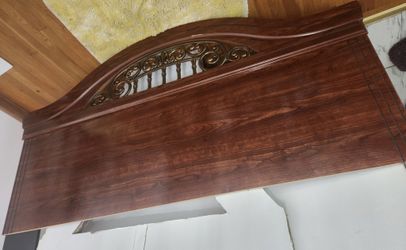 Queen Size Head Board w/ Matching Mirror 