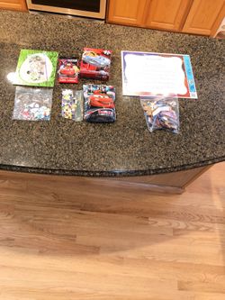 Disney cars, easter, Christmas puzzles and stickers