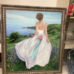 (Commissioned) Always and Forever Painting By Glendale Artist Susan Rios