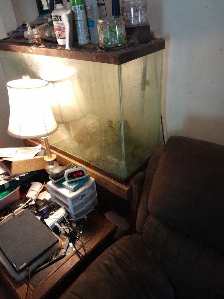 45 Gal Tall Aquarium With Stand