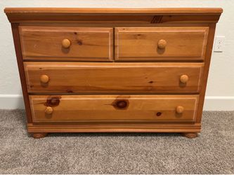 Toddler solid wood dresser
