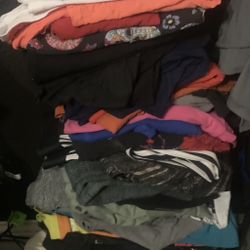 Garbage Bag Full Of WOMENS Clothes