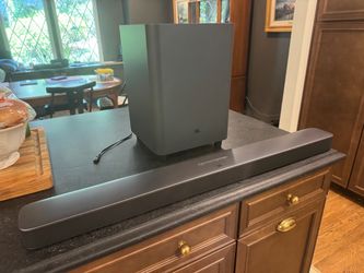JBL soundbar and sub