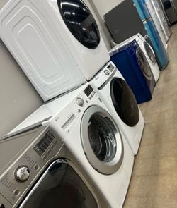 Front load washer and dryer