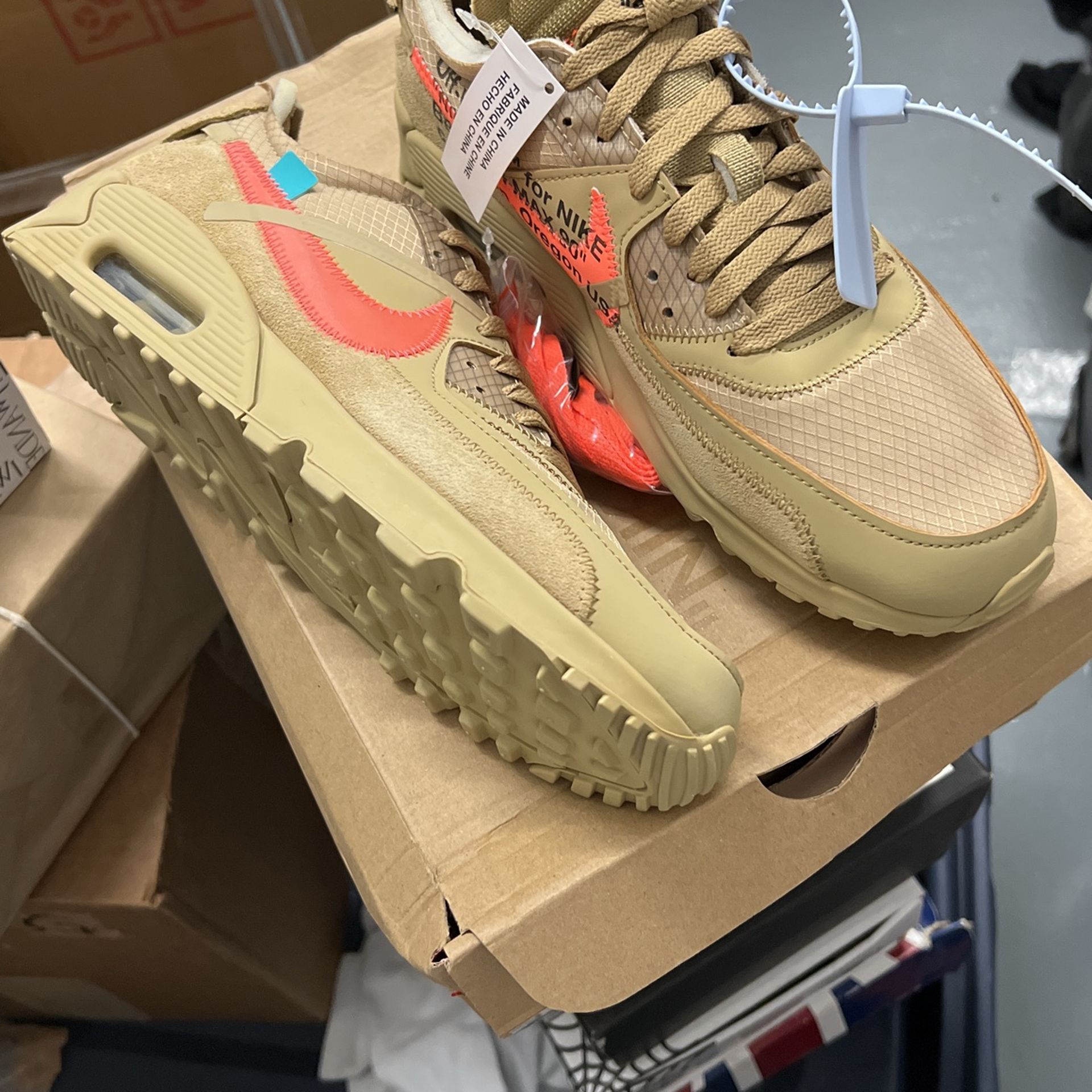 White Air Max 90 Nike Off White Desert NIKE OFF WHITE X NIKE AIR