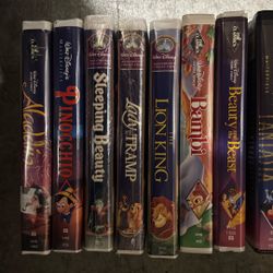Disney VHS Movies 