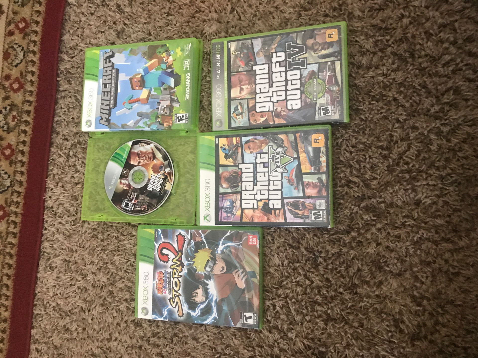 Xbox 360 games (may be sold separately)