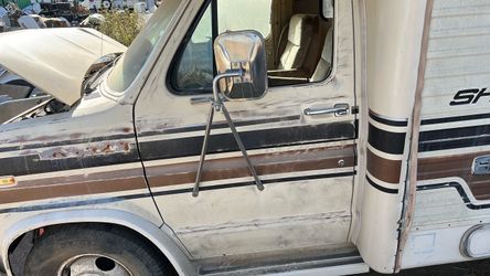 85 Ford van Parts doors, mirrors, glass, fenders fender flare step and hood 50 to 70 bucks per